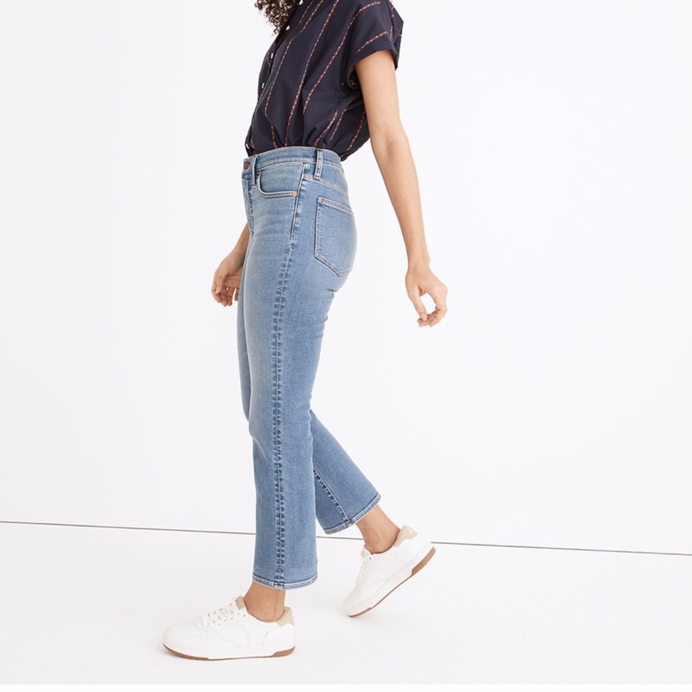 NWT Madewell Cali Demi Boot Jeans